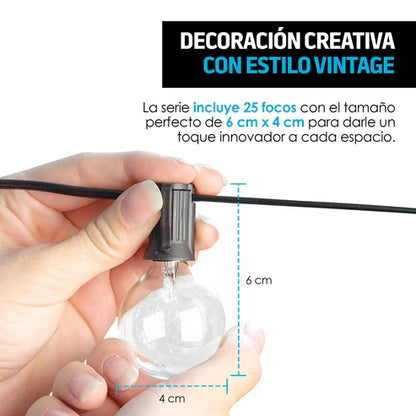 Focos de Luces Con Panel Solar