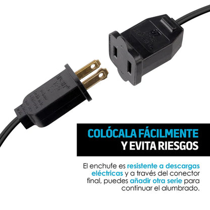 Focos de Luces Con Panel Solar