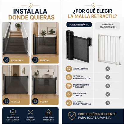 Malla De Seguridad Para Mascotas Y Bebes