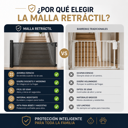Malla De Seguridad Para Mascotas Y Bebes