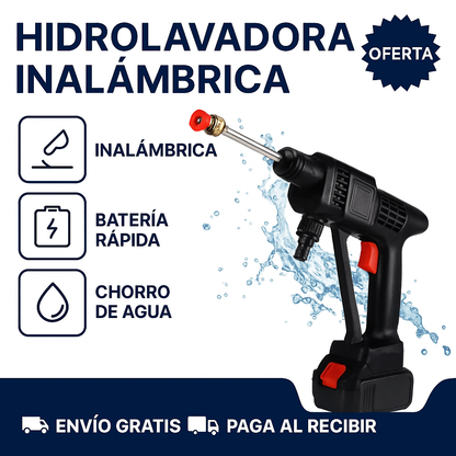 Hidrolavadora Inalámbrica - potente, ergonómica y versátil
